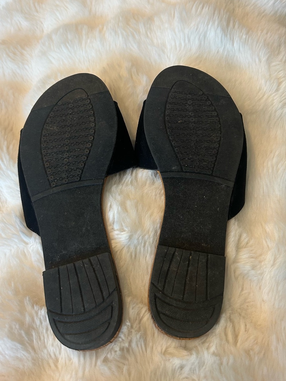 Black Slide Sandals for Women - Picture 6 of 6